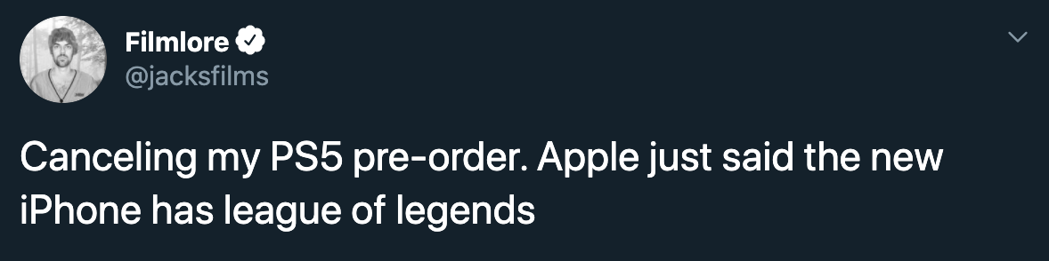 apple league of legends fail - Canceling my PS5 preorder. Apple just said the new iPhone has league of legends
