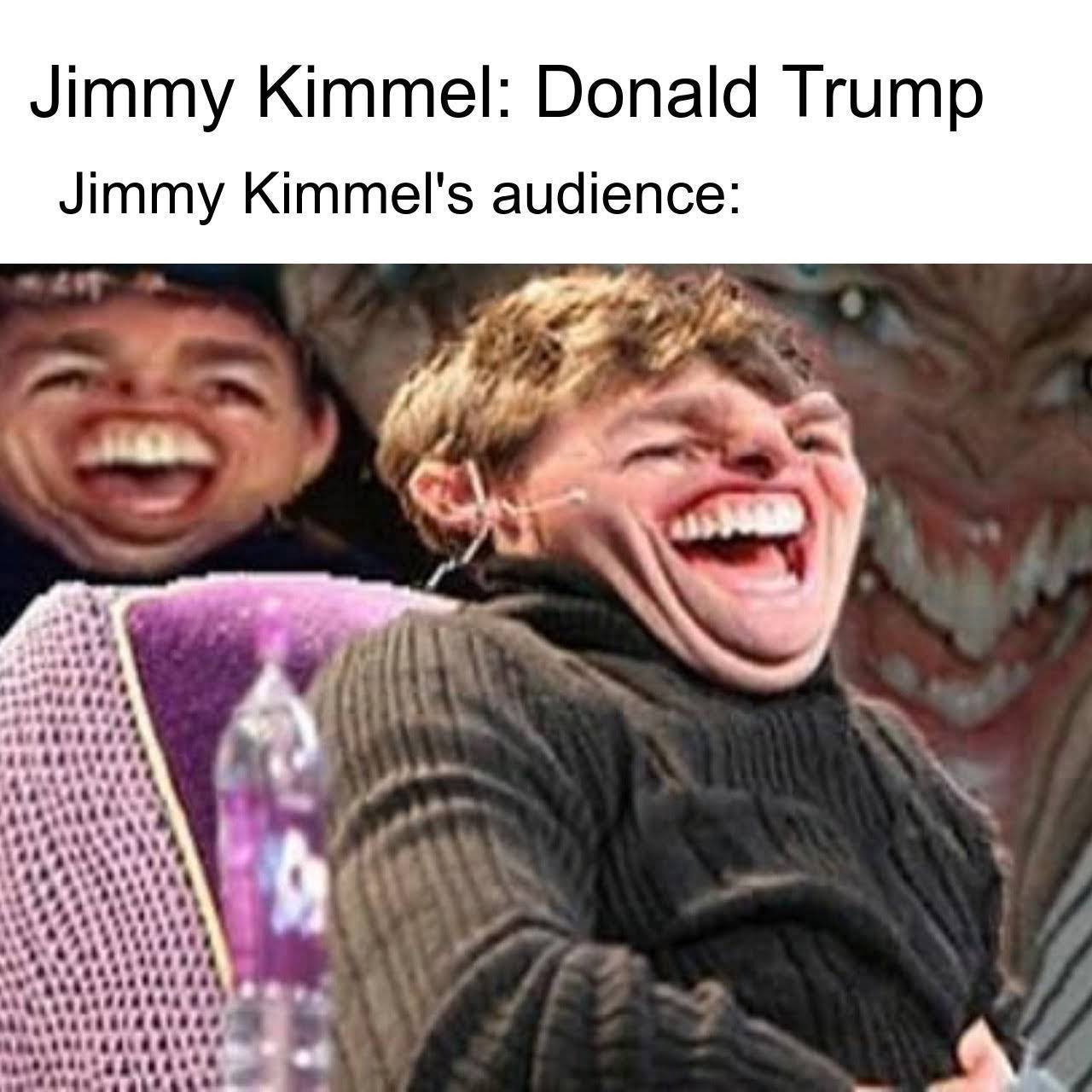 dank - memes -  9gag tom cruise - Jimmy Kimmel Donald Trump Jimmy Kimmel's audience