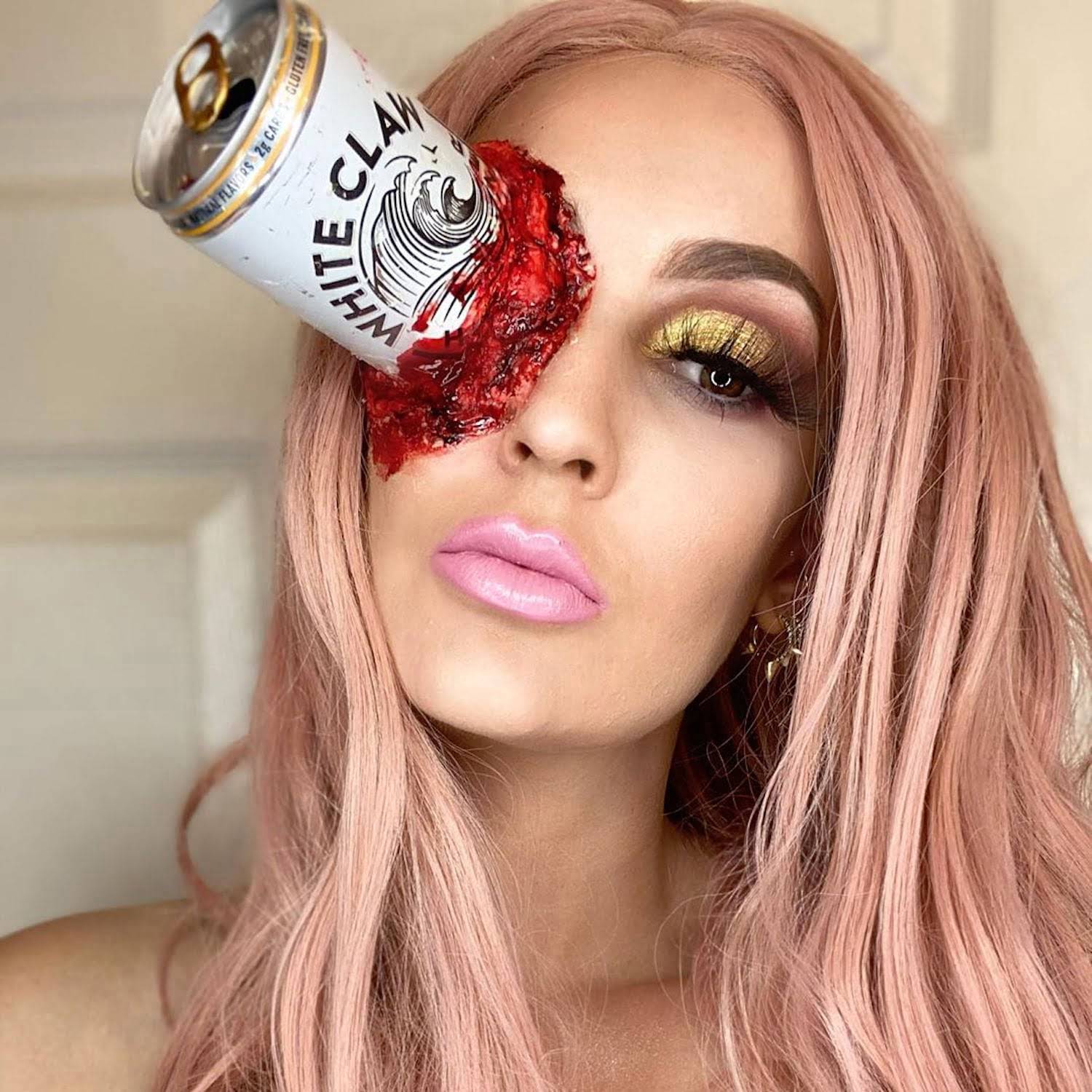 scary pictures - halloween makeup - white claw halloween makeup - Flavors 2g Cars Gluten Free A Whi Clan