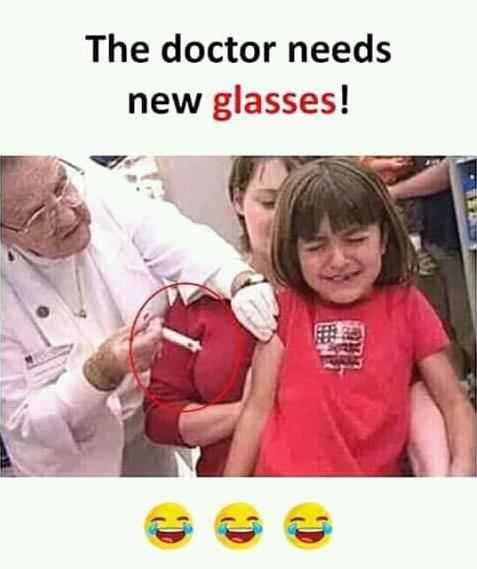 karen kid - The doctor needs new glasses!