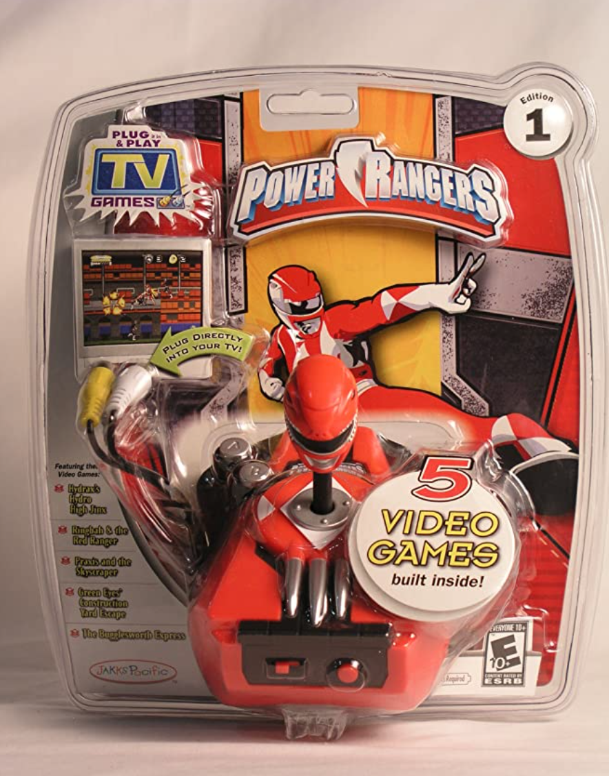 power rangers mini gaming console