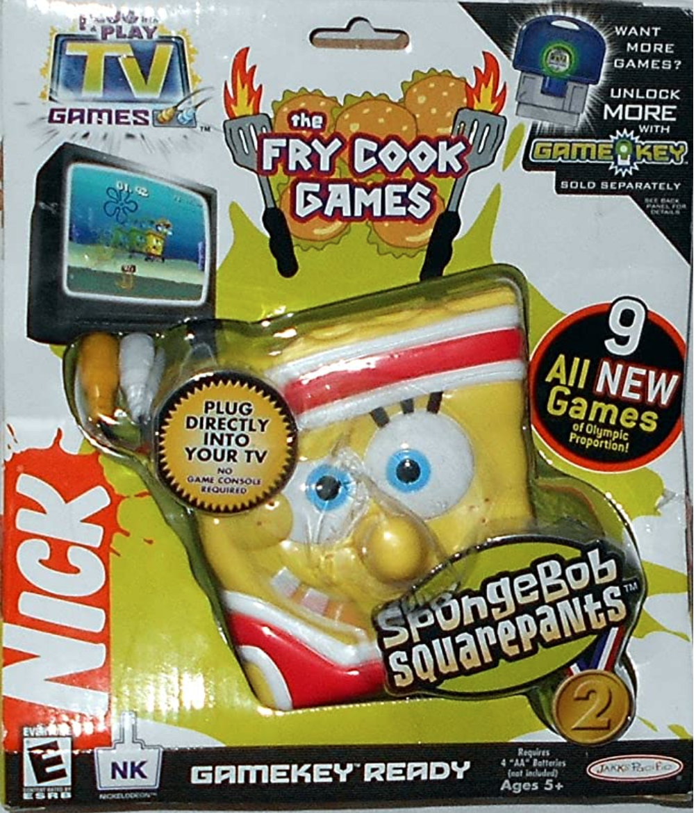spongebob squarepants video game console mini