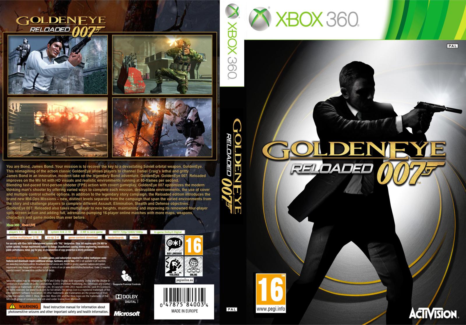 bad video game remasters - Goldeneye 007 Reloaded