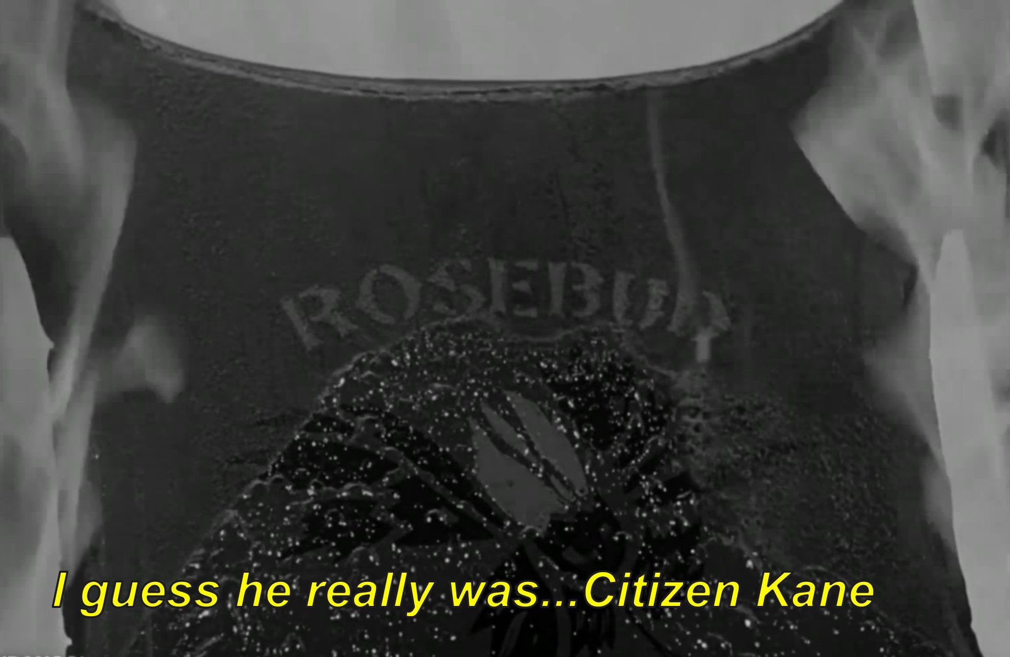 He Didn't Say That -Movie Titles in Movie Lines- photograph - Rosebut I guess he really was...Citizen Kane