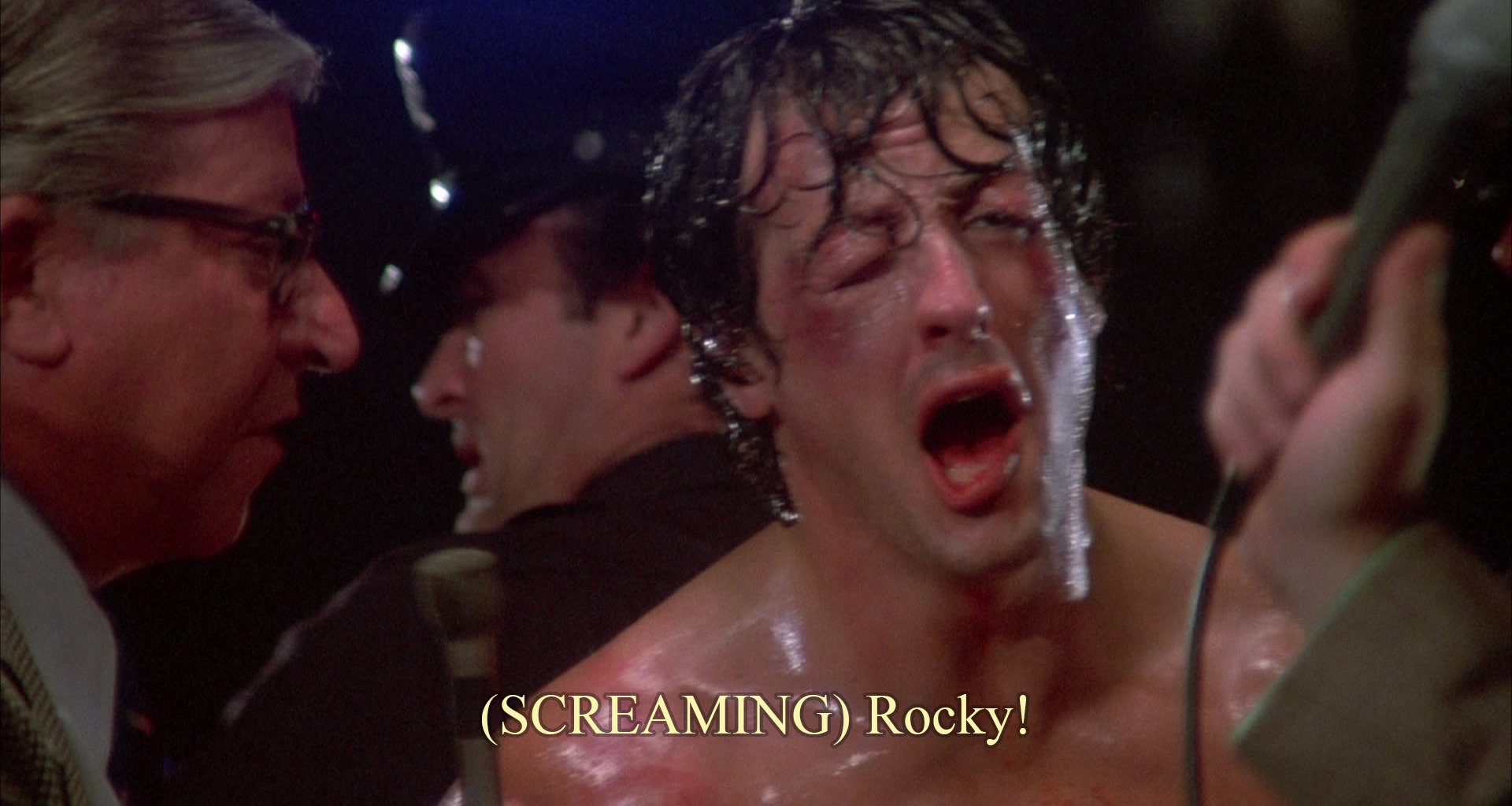 He Didn't Say That -Movie Titles in Movie Lines- rocky beaten - Screaming Rocky!