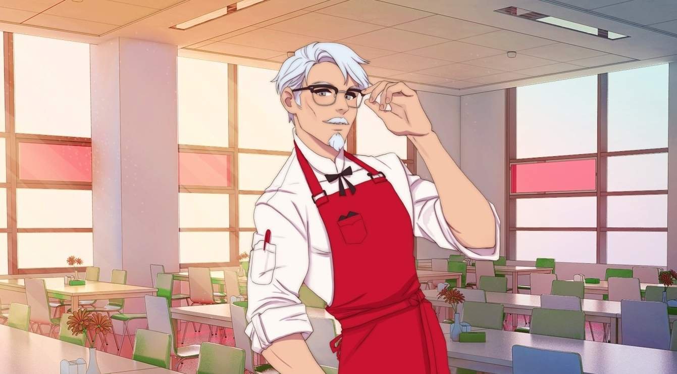 I Love You, Colonel Sanders video game dating simulator