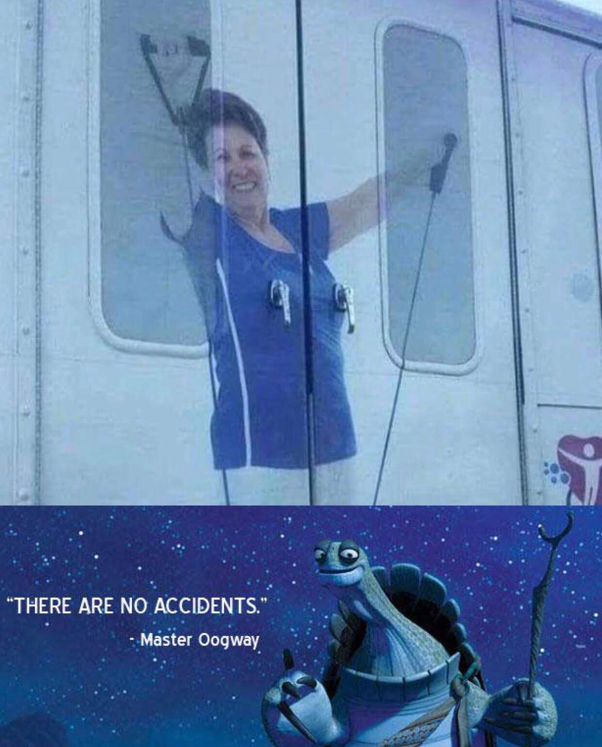 dank memes - there are no accidents meme - "There Are No Accidents. Master Oogway