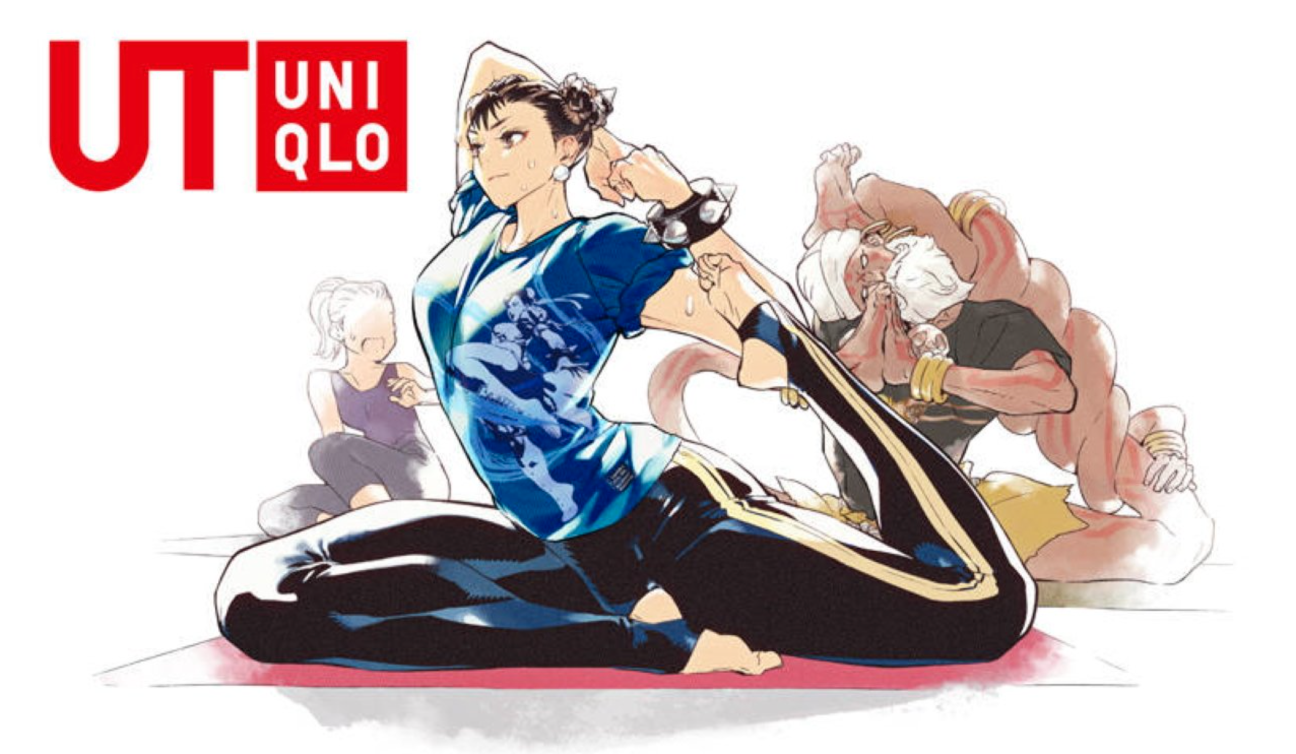 dumb video game brand collaborations - uniqlo street fighter