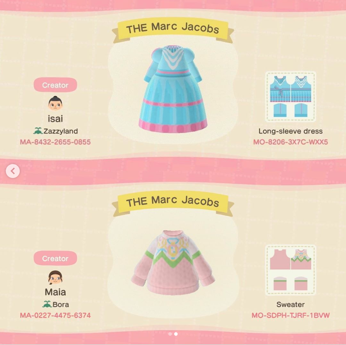 dumb video game brand collaborations - marc jacobs animal crossing new horizons
