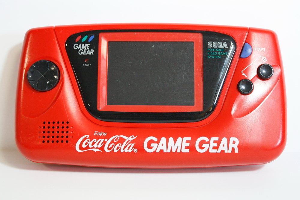 dumb video game brand collaborations - coca-cola sega game gear