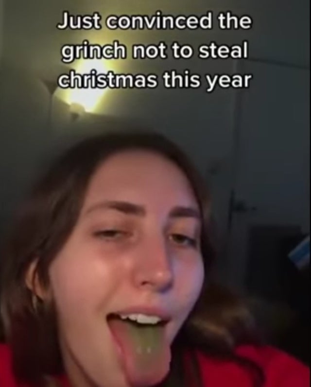dirty-memes-lip - Just convinced the grinch not to steal christmas this year a