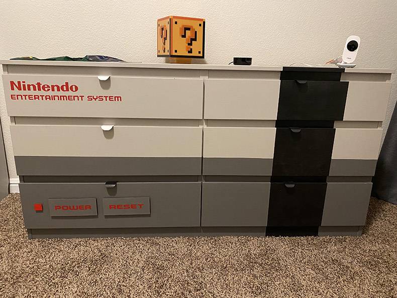 funny pics and memes - drawer - Nintendo Entertainment System Poluer Reset