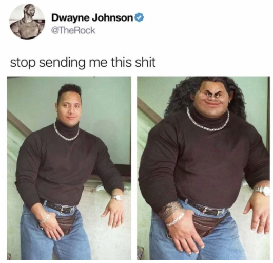 dwayne johnson meme - Dwayne Johnson stop sending me this shit