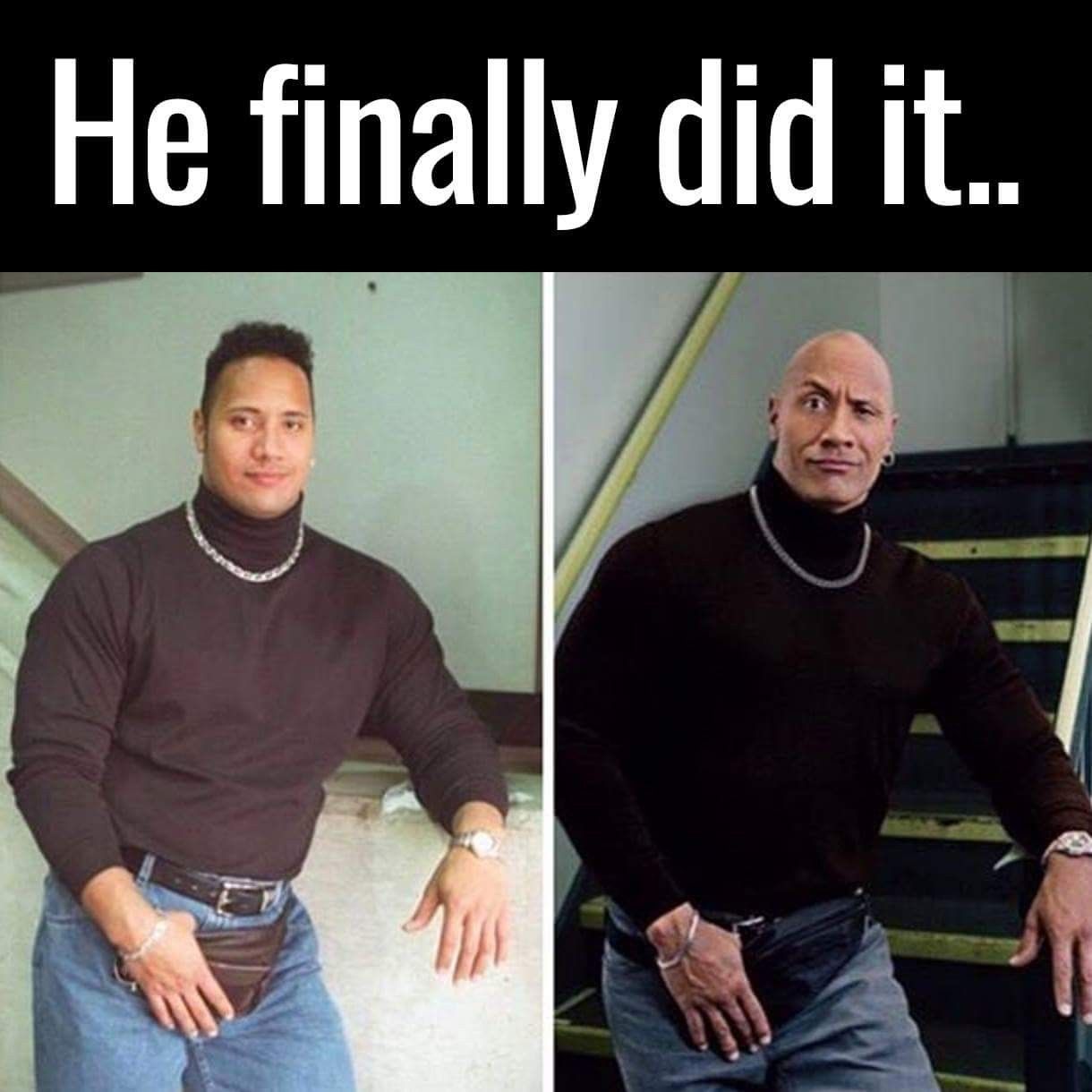 A Collection of Dwayne The Rock Johnson memes I stole from the internet