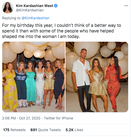 Everyone Hates Kim Kardashian for her Birthday Twitter Bragging 