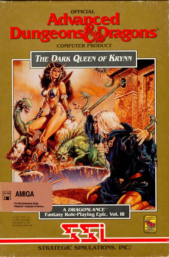Advanced D&D: The Dark Queen of Krynn 