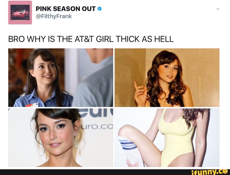 at&t girl thick - Pink Season Out Bro Why Is The At&T Girl Thick As Hell Cum Nuro.ca ifunny.co