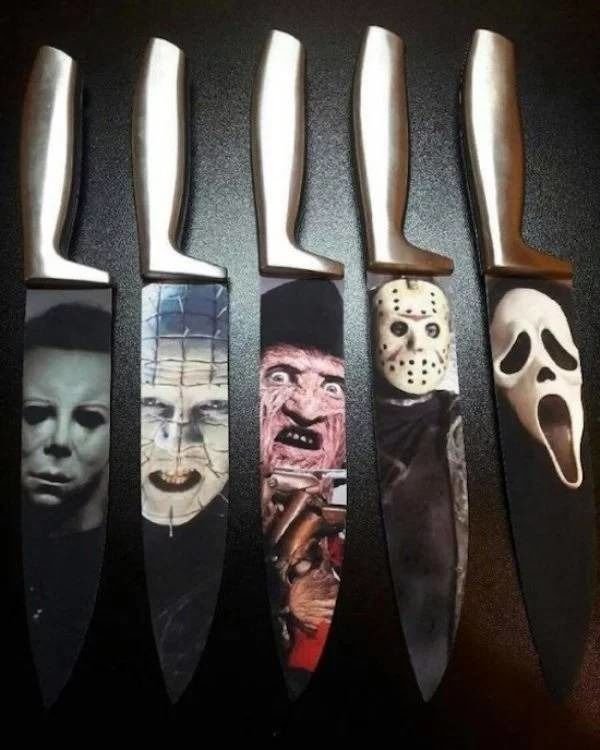 horror knife set - Llll S