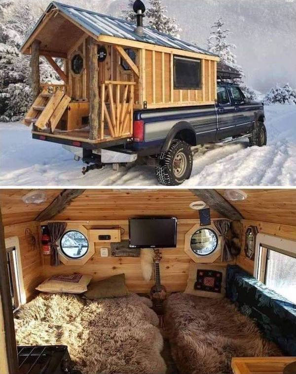 alaska overland truck cabin - 10