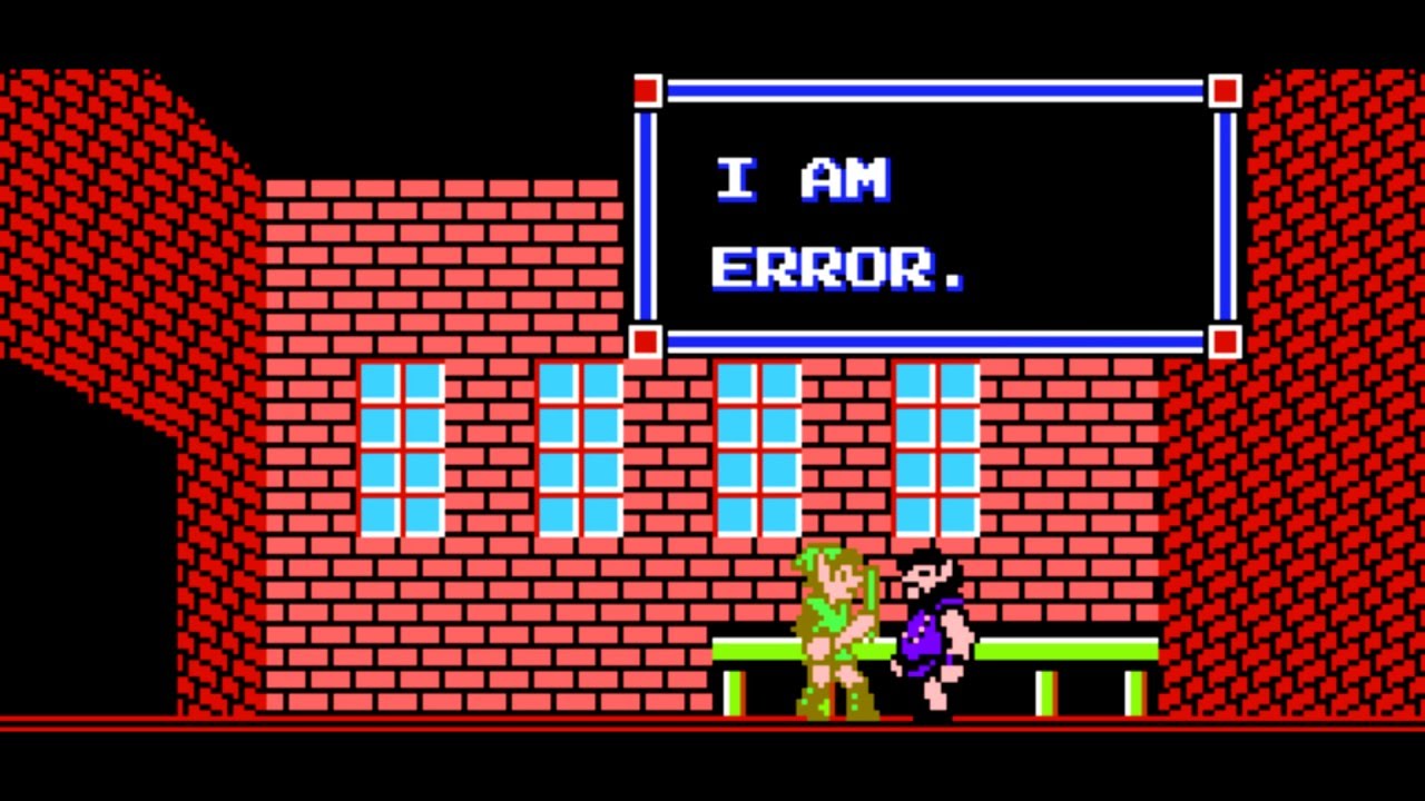 funny video game mistranslations - “I am error” (Zelda II)