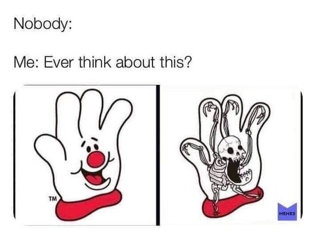 dark-memes-hamburger helper guy - Nobody Me Ever think about this? Tm Mehes