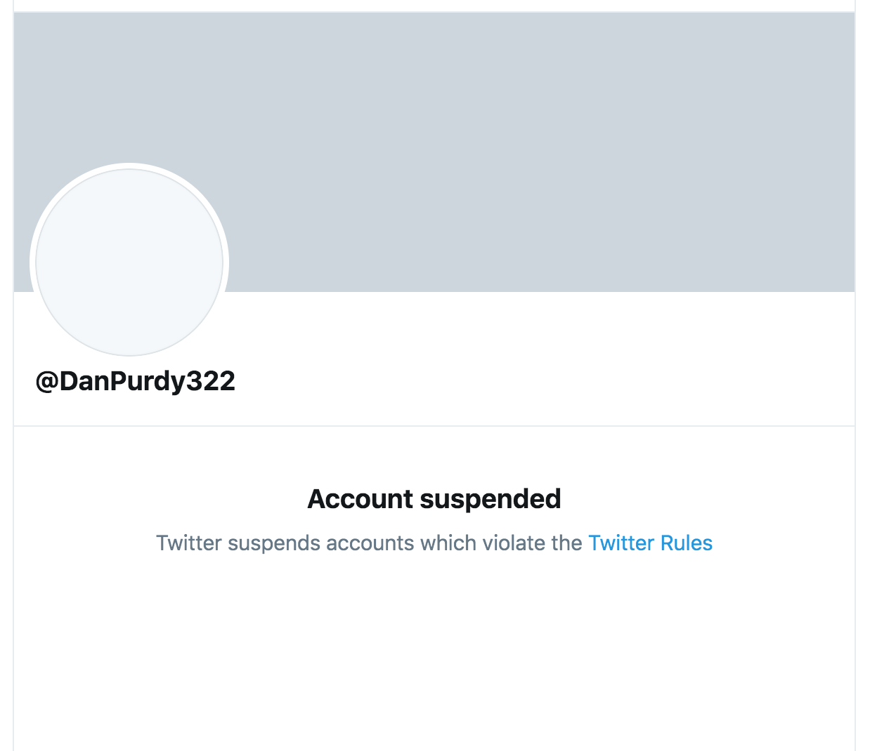 Account suspended Twitter suspends accounts which violate the Twitter Rules