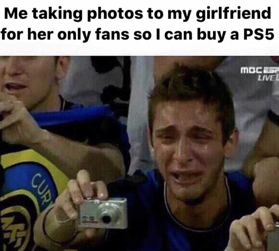 girlfriend ps5 - Me taking photos to my girlfriend for her only fans so I can buy a PS5 Moc Est Live Curs