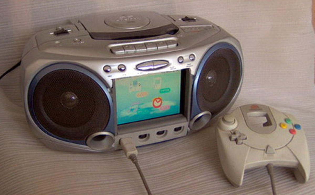 retro video game console mods - Dreamcast Boombox