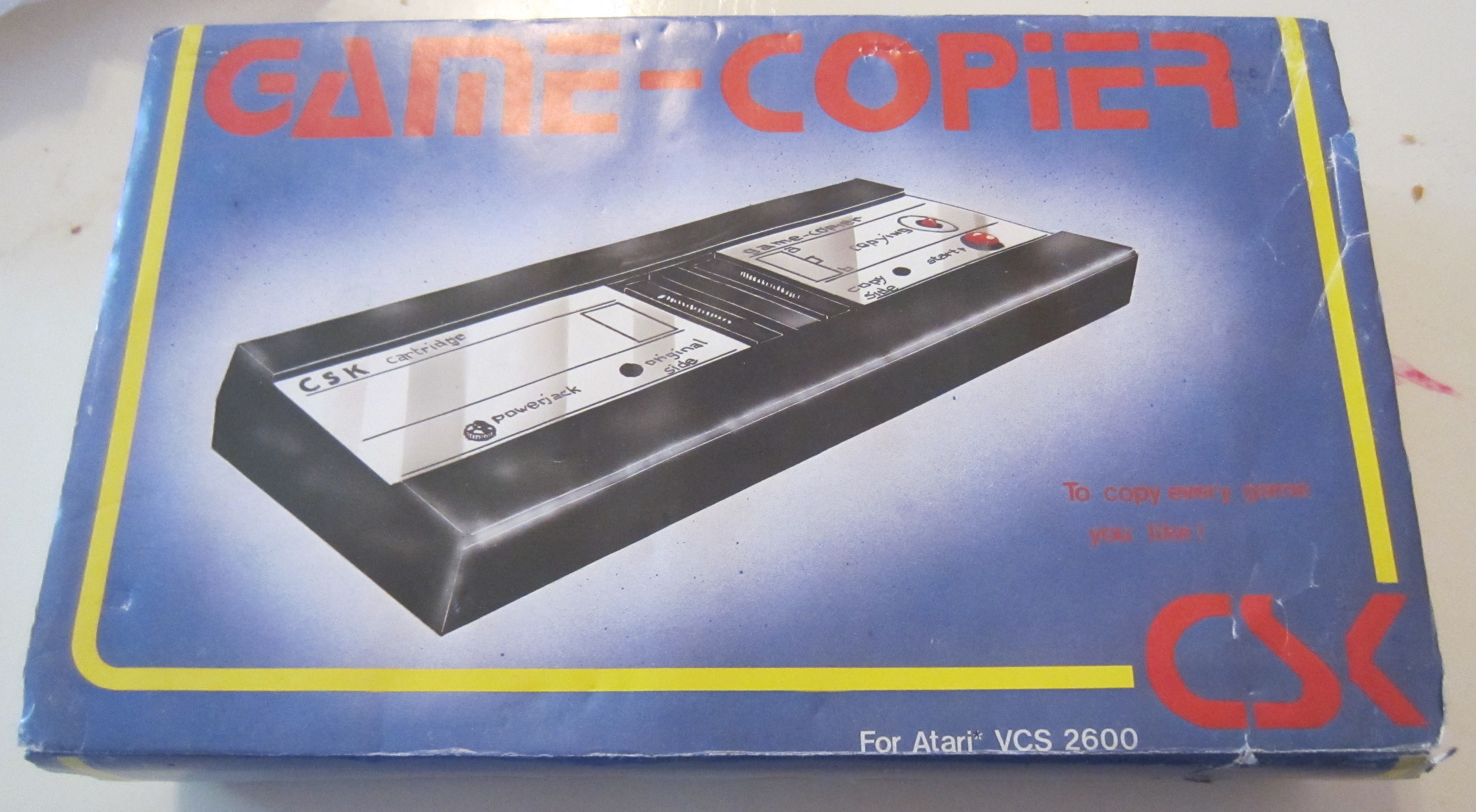 retro video game technology 1980s - Yoko Game Copier
