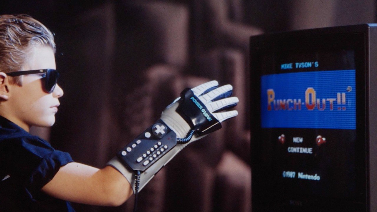 retro video game technology 1980s - The Power Glove