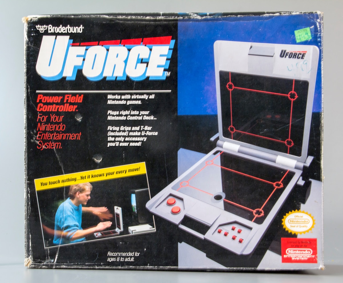 retro video game technology 1980s - U-Force