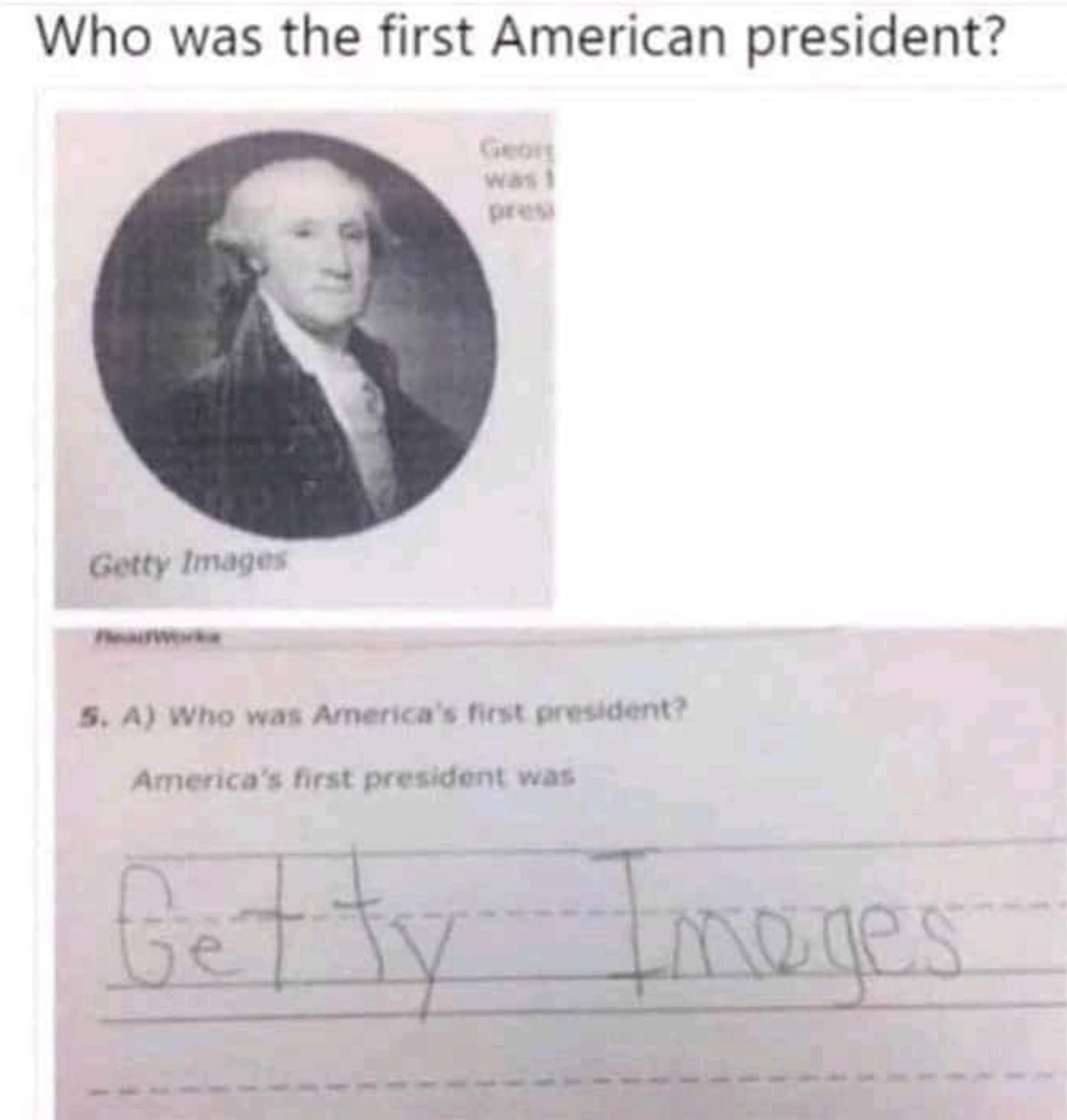 first american president getty - Who was the first American president? pre Getty Images 5. A Who was America's first president America's first president was Getty Images