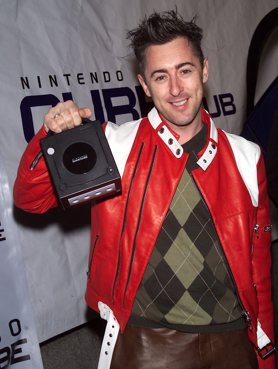 celebrity nintendo gamecube launch party november 18 2001