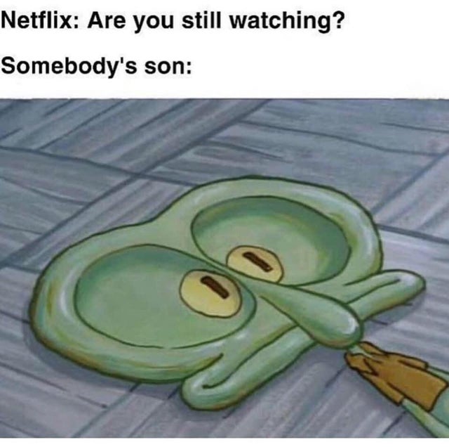 dirty-memes-netflix still watching memes - Netflix Are you still watching? Somebody's son