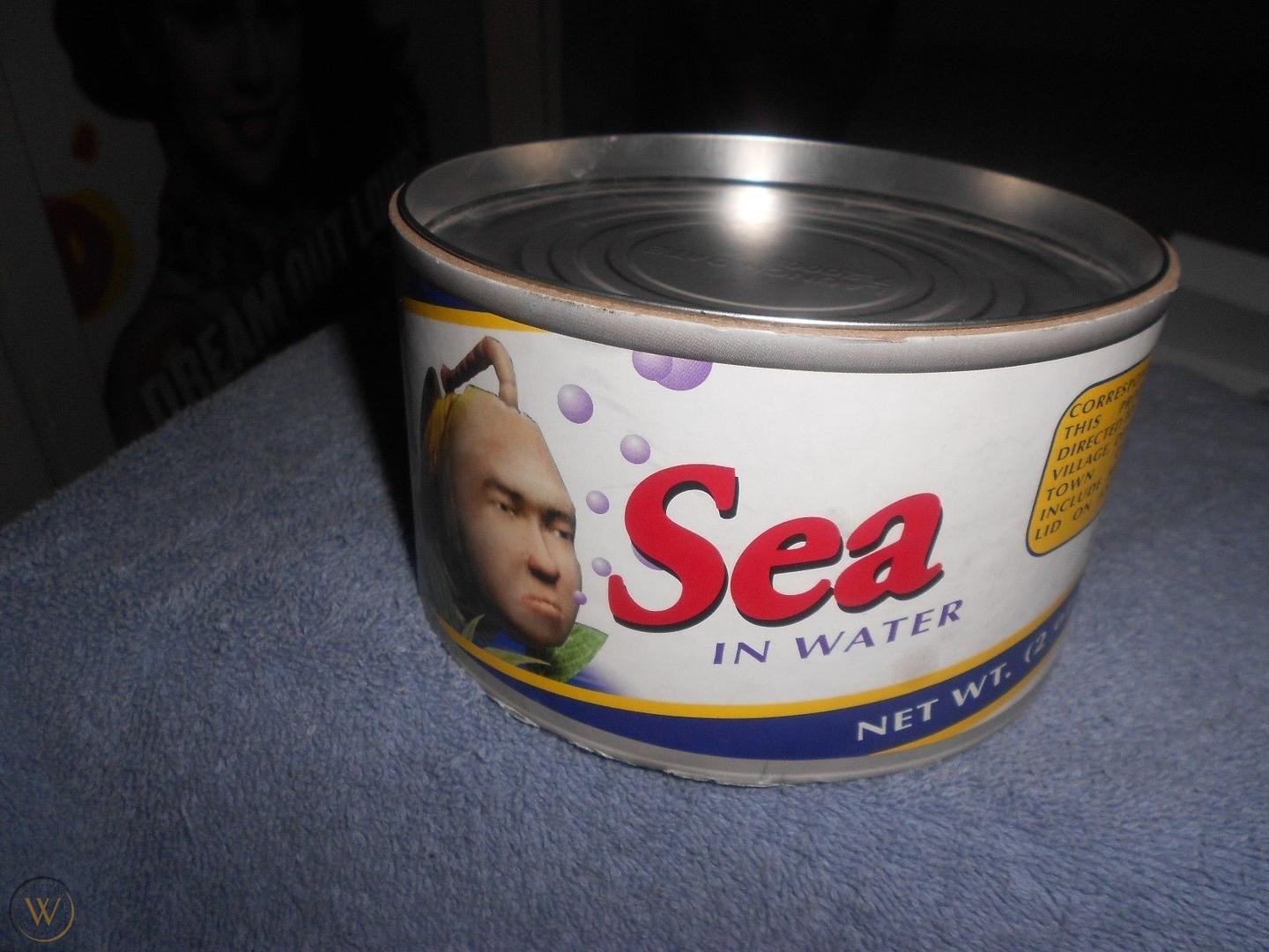 funny video game promotional items - Tuna Can (Seaman)