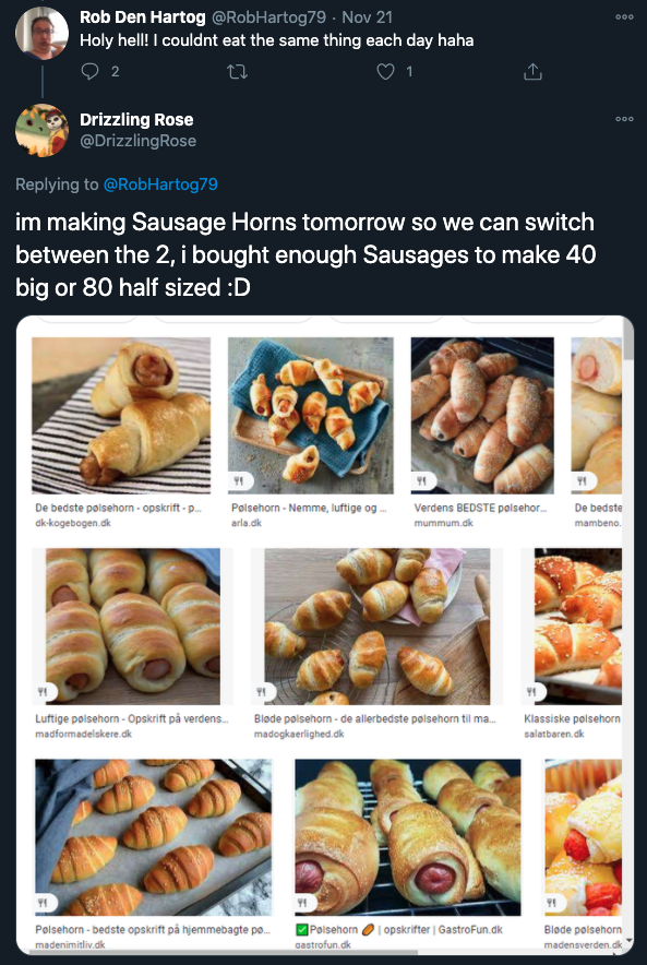 world of warcraft shadowlands food prep - holy hell I couldn't eat the same thing each day haha - I'm making sausage horns tomorrow so we can switch between the 2. I bought enough sausages to make 40 big or 80 half sized