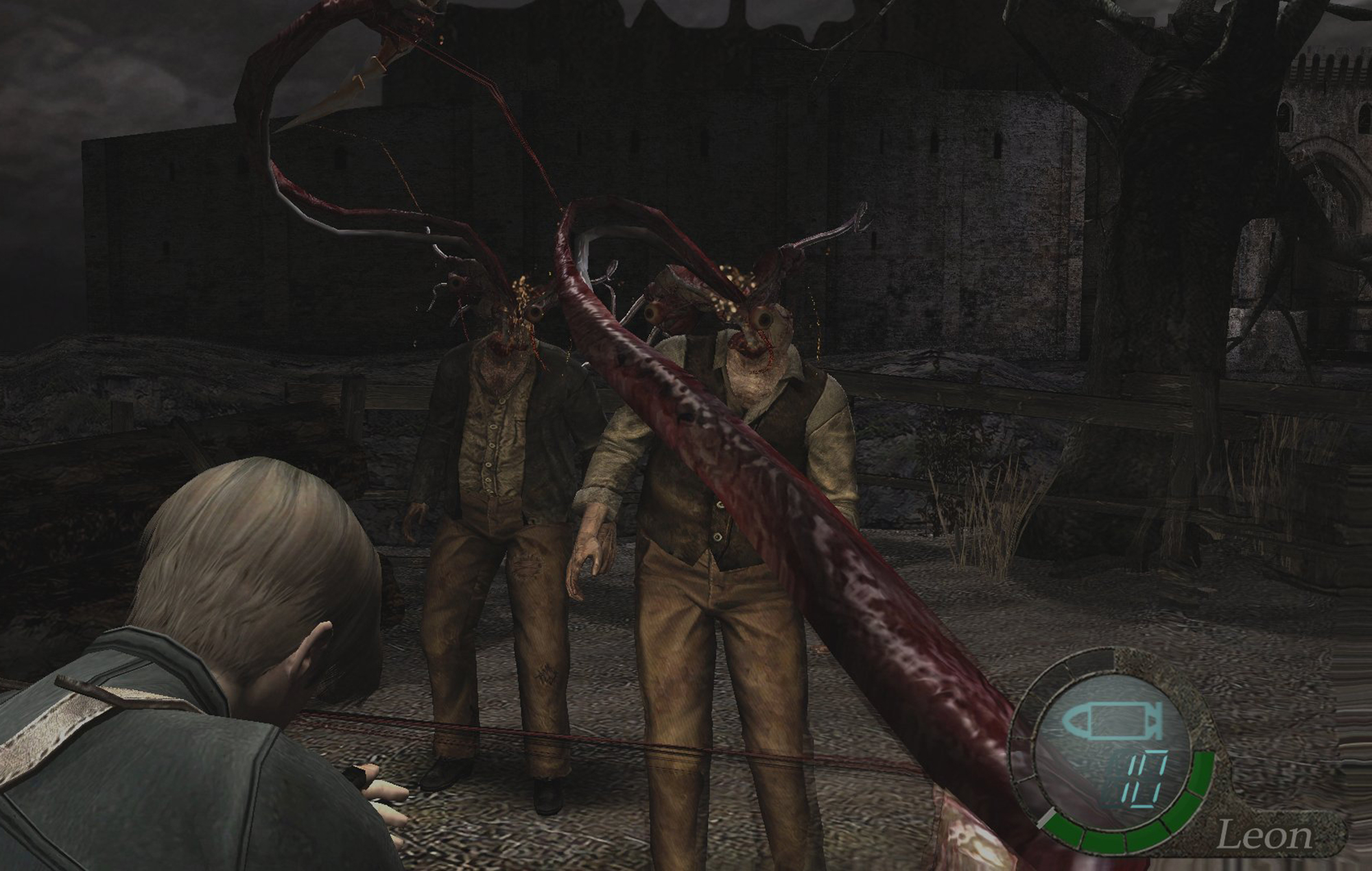 <strong><u><em>Resident Evil 4</em>: Not Zombies</u></strong>
</br>
</br>
The <em>Resident Evil</em> series conditioned players to expect hordes of shambling zombies in every game.
</br>
</br>
But in <em>Resident Evil 4</em>, the traditional zombies have been replaced by infected villagers.
</br>
</br>
Not only are they faster than zombies, but these villagers turn into deadly Lovecraftian monsters after taking a bit of damage.