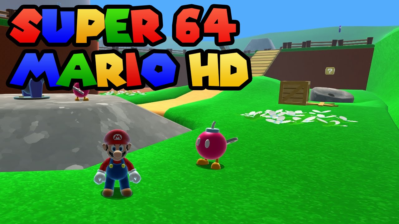 nintendo fan games - Super Mario 64 HD