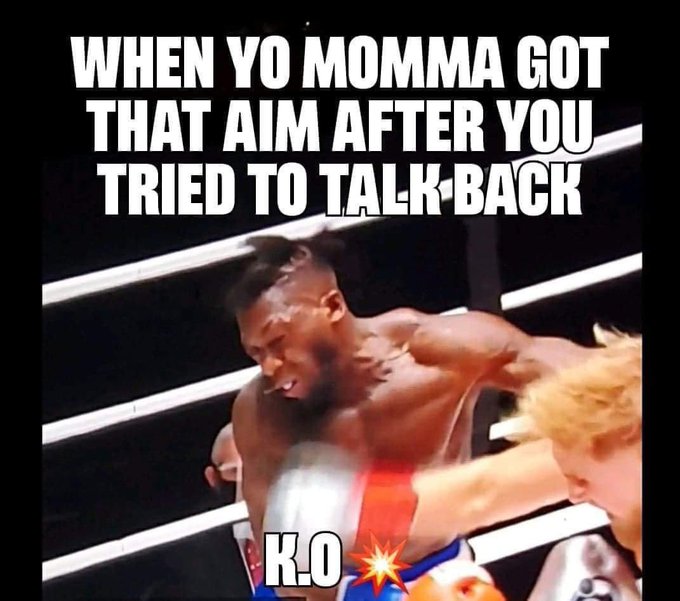 Nate Robinson KO memes - When Yo Momma Got That Aim After You Tried To TalkBack R.O