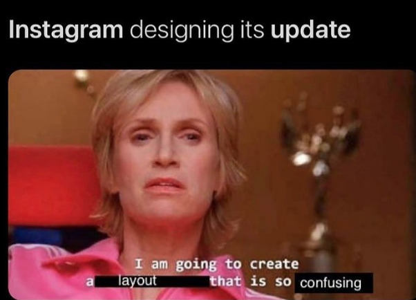 jane lynch glee - joyce carol oates feet - Instagram designing its update I am going to create layout that is so confusing a