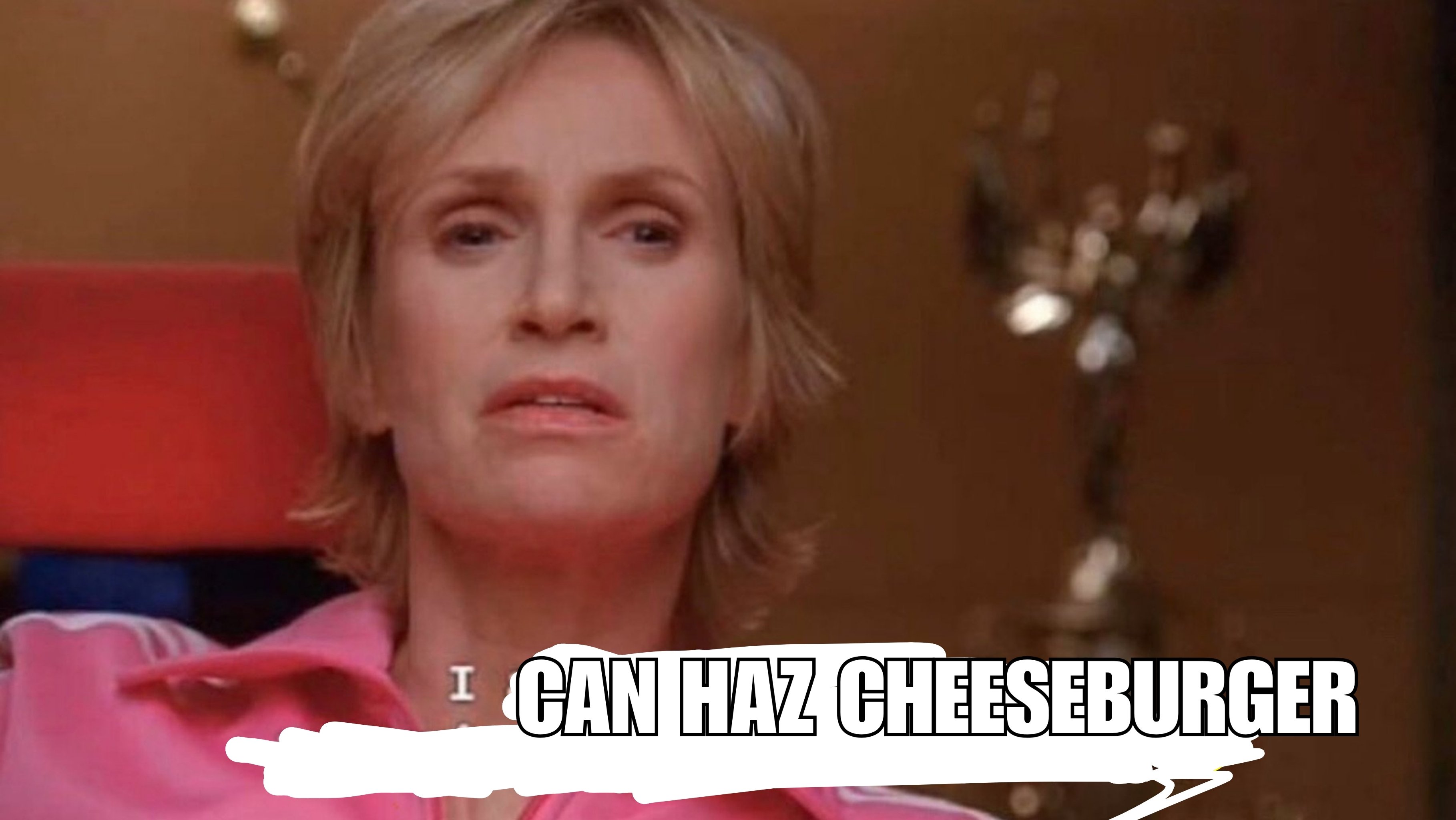 jane lynch glee - sue sylvester i am going to create - I Can Haz Cheeseburger