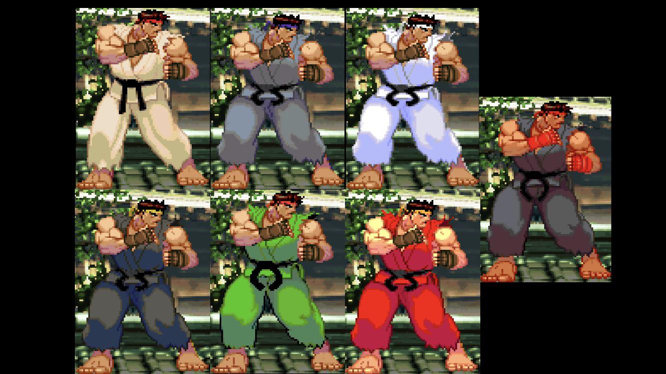 shameless video game dlc - Street Fighter III: Third Strike: Color Pack