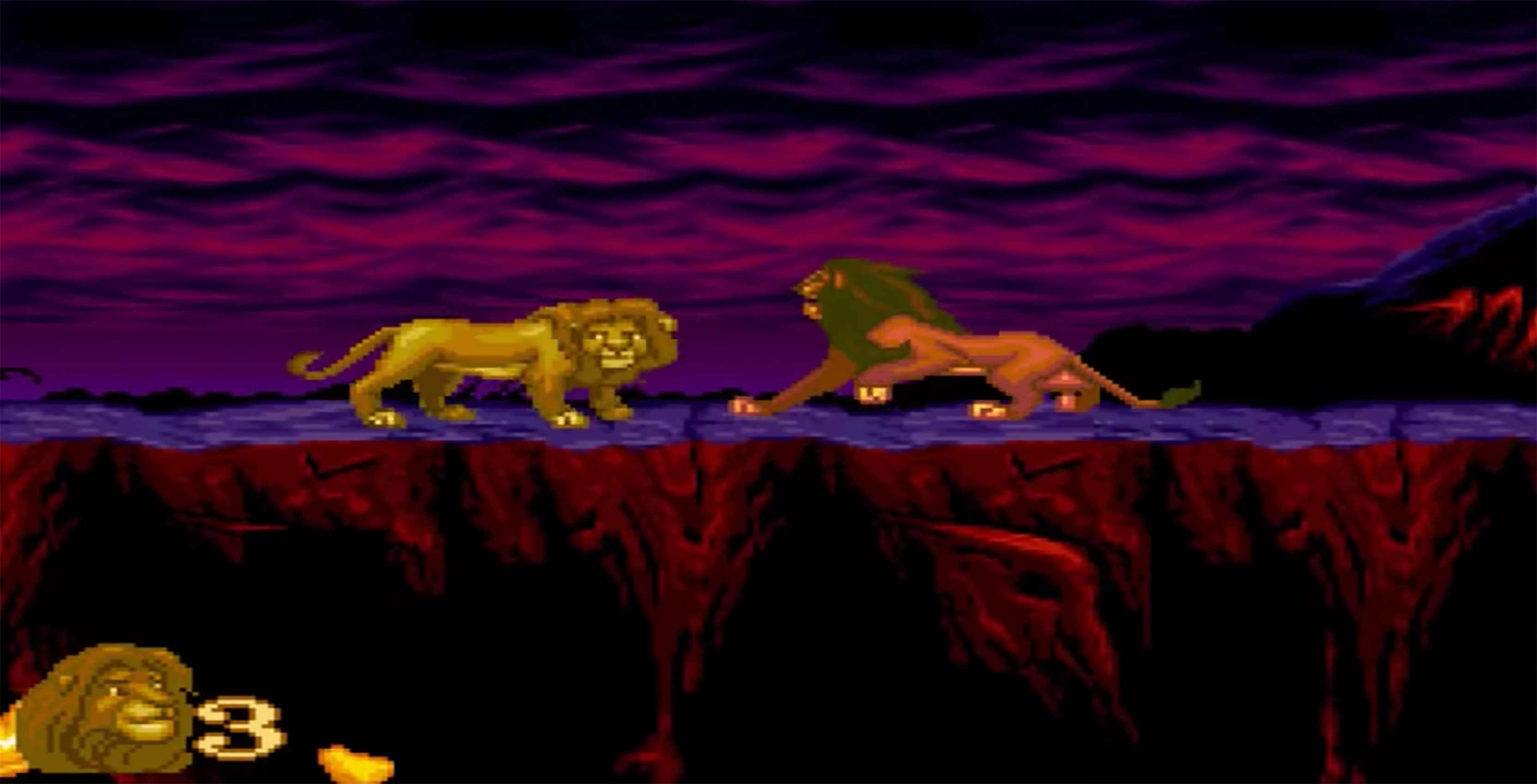dumb video game cheats - Level Skip (The Lion King)