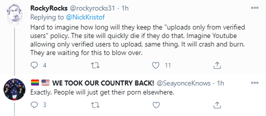 document - 000 Rocky Rocks 1h Kristof Hard to imagine how long will they keep the "uploads only from verified users" policy. The site will quickly die if they do that. Imagine Youtube allowing only verified users to upload, same thing. It will crash and b