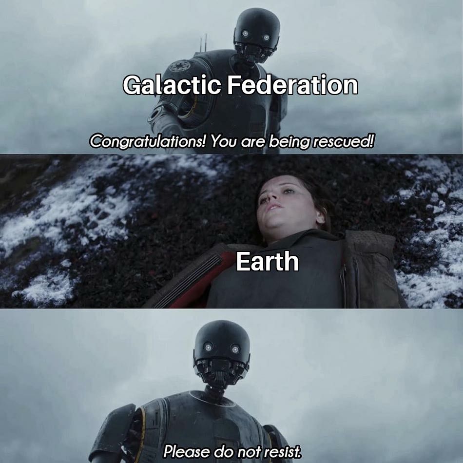 ap world 2020 exam memes - Galactic Federation Congratulations! You are being rescued! Earth Please do not resist