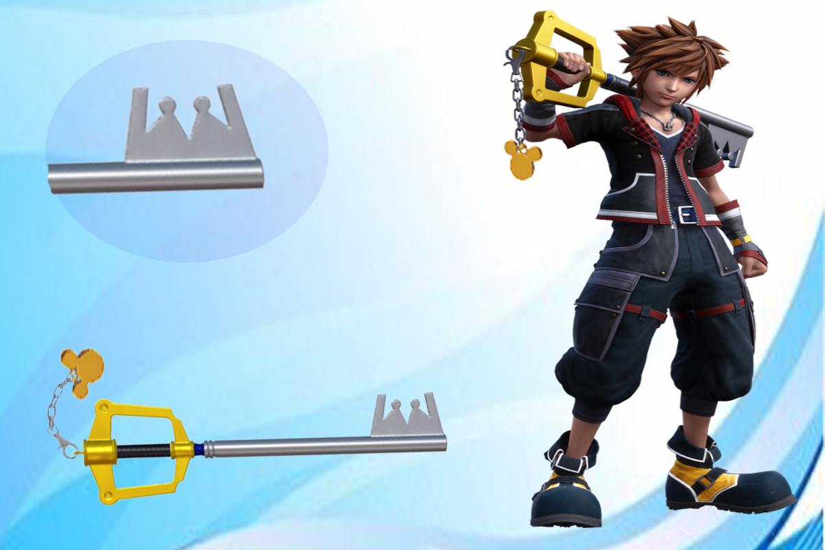 weird video game items - Keyblade (Kingdom Hearts)