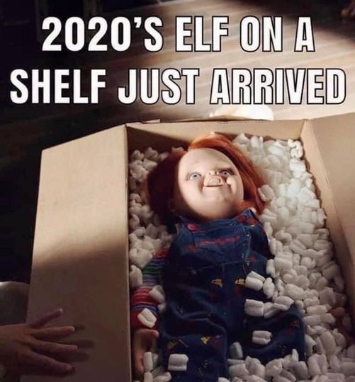 2020's elf on a shelf just arrived - 2020'S Elf On A Shelf Just Arrived