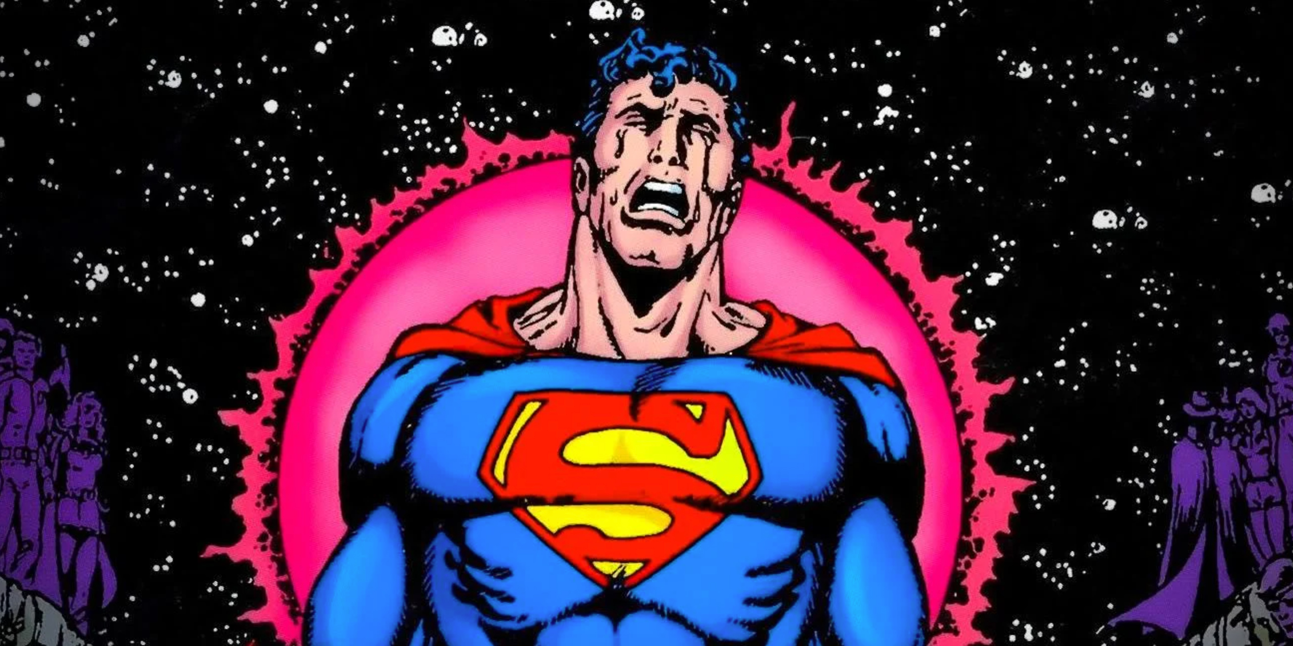 funny superman facts - superman crying