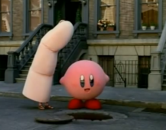 funny nintendo ads - Kirby’s Erect Friend