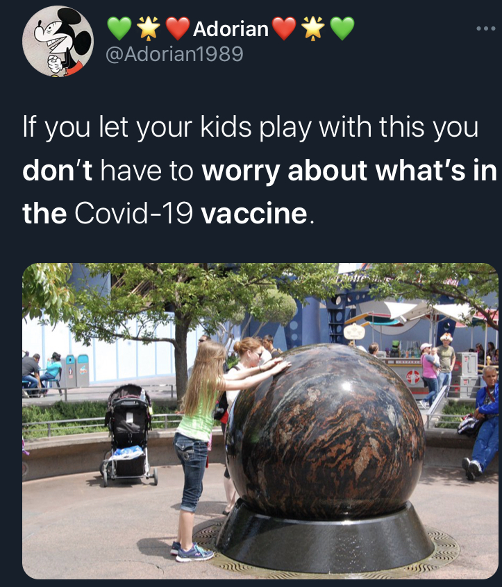 if you dont worry about what's in the covid vaccine -  iphone banner - Adorian If you let your kids play with this you don't have to worry about what's in the Covid19 vaccine.